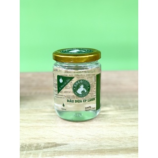 Dầu dừa ép lạnh coco farm - hủ 250ml
