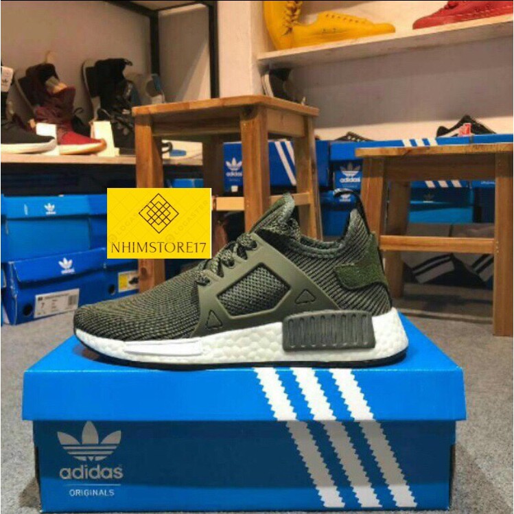 (CÓ SẴN) Giày Thể Thao NMD XR1 Dark Green Màu Xanh Rêu