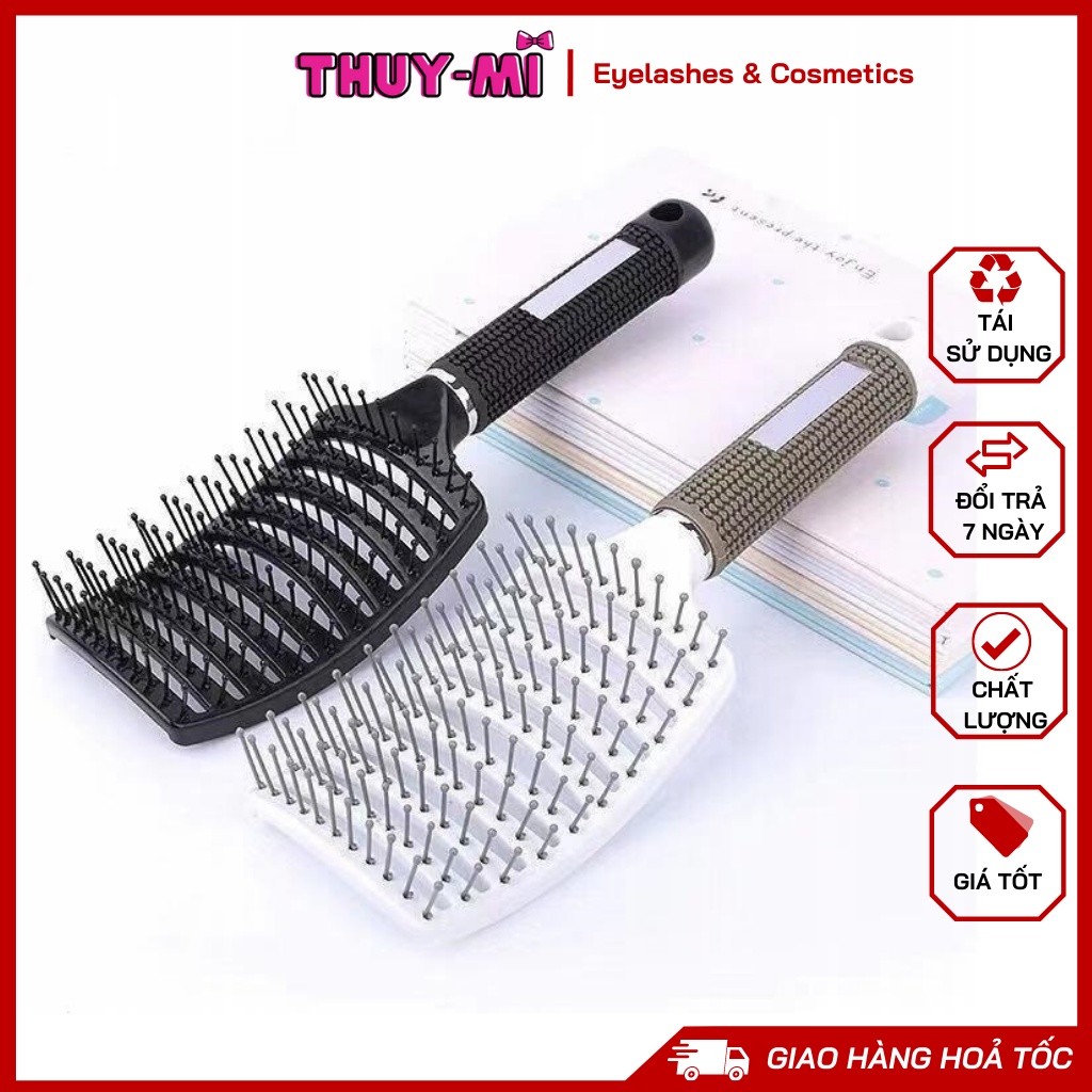 Lược tĩnh điện chải tóc tạo kiểu massage cao cấp