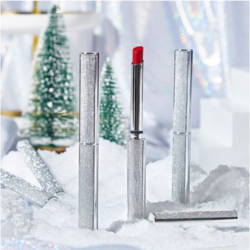 Son môi Matte Matte màu bạc Heyxi chống thấm nước và chống thấm mồ hôi Dễ lên màu Sắc đỏ sống động HS7V2 | BigBuy360 - bigbuy360.vn