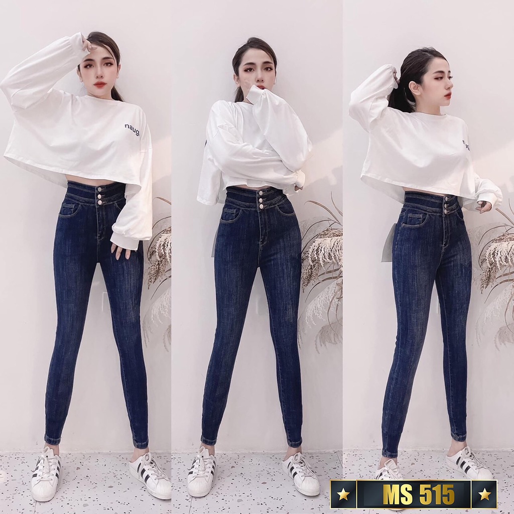 Quần Jean Nữ rách mẫu mới (kèm hình thật) ❤️A-T Fashion❤️ Quần Bò Nữ cạp cao thời trang hiện đại trẻ trung - QJN5065