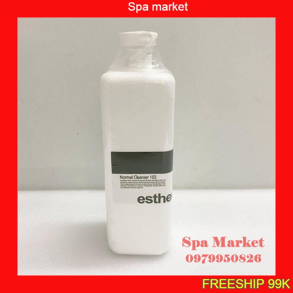 Sữa rửa mặt Esthemax 1000ml hàng chuẩn Hàn giảm nếp nhăn chống lão hóa chai 1000ml