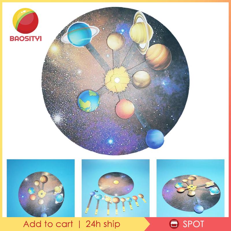 [Baosity1] Bộ Hệ Thống Năng Lượng Mặt Trời Tám Hành Tinh Đồ Chơi Giáo Dục Sớm Cho Trẻ Em