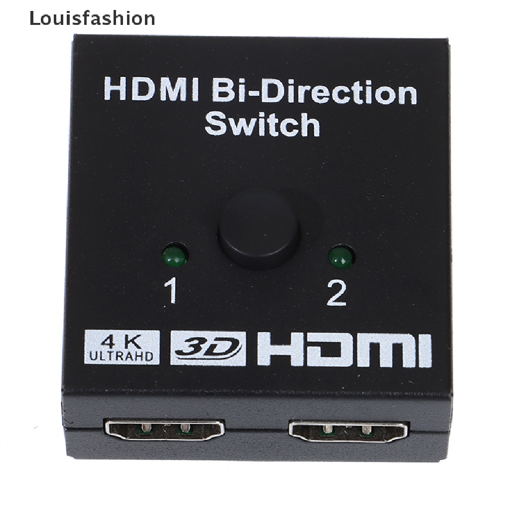 Bộ công tắc chia cổng HDMI hai chiều 2 trong 1 hỗ trợ 4K