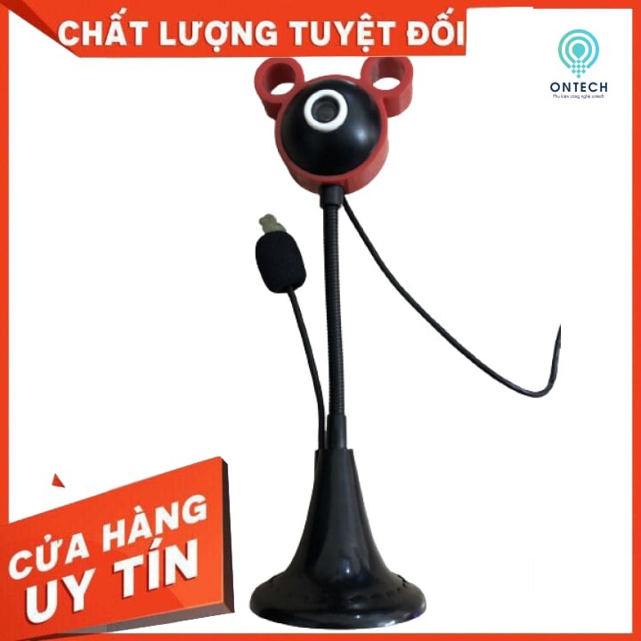 [Mã ELFLASH3 hoàn 10K xu đơn 20K] Webcam Cao Cổ Thỏ Cute