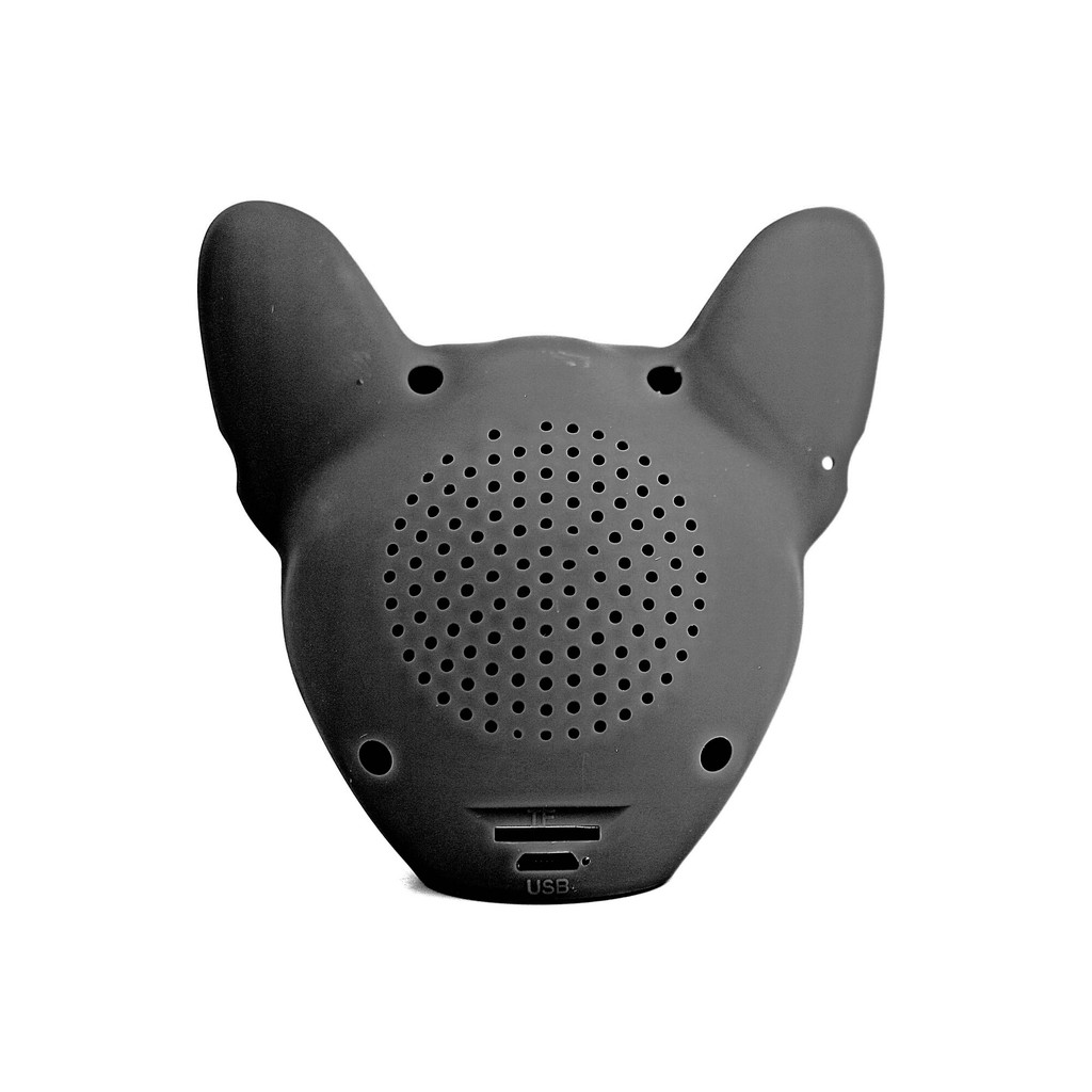 Loa bluetooth nghe nhạc mini hình đầu chó Bull vỏ chống thấm nước, hỗ trợ cắm thẻ nhớ, Loa không dây - Dutumi Gaming