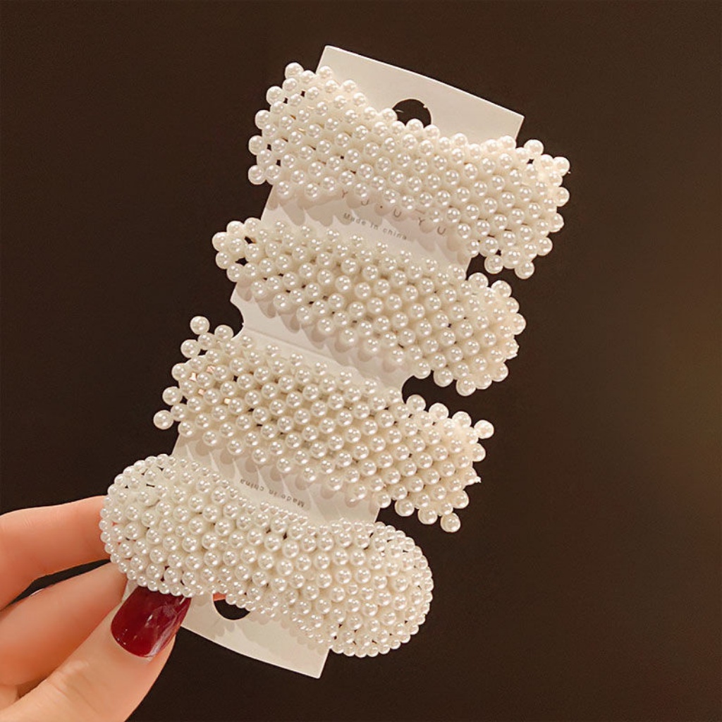 Kẹp tóc mái ngọc phong cách Hàn Quốc cho phái đẹp