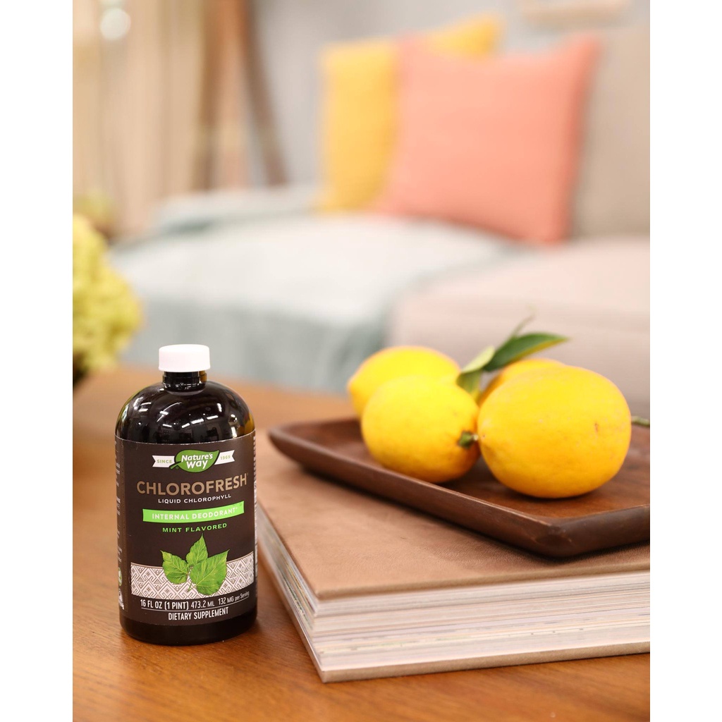 NƯỚC DIỆP LỤC NATURE'S WAY CHLOROFRESH LIQUID  - Hàng Nhập USA Chính Hãng