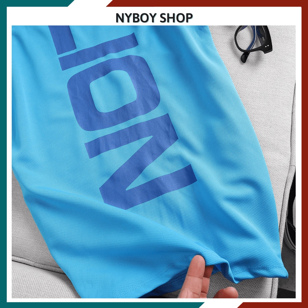 Áo thun nam tập gym LION, áo ba lỗ body nam mát mẻ, thấm hút mồ hôi, mặc cực thoải mái_ABL02