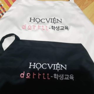 Tạp dề đen sỉ