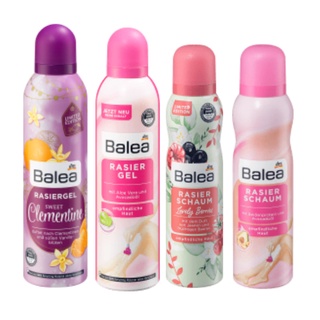 Bọt / Gel cạo lông Balea/ Isana Đức toàn thân và bikini dành cho nữ 150&200ml