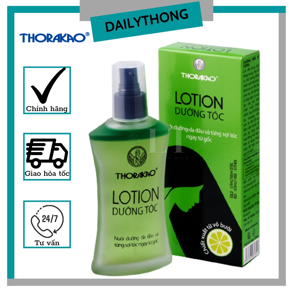 Tinh dầu dưỡng tóc bưởi Thorakao Lotion 120ml / Serum kích mọc tóc bưởi