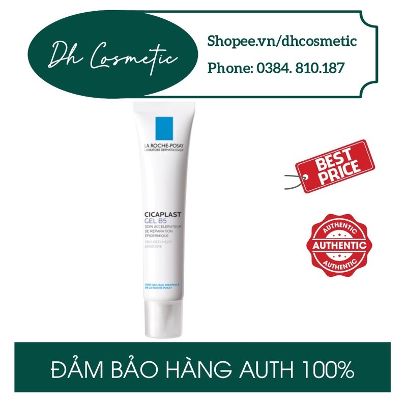 ( CÓ SẴN CHÍNH HÃNG) Kem phục hồi tổn thương La Roche-Posay Cicaplast Gel B5 40ml