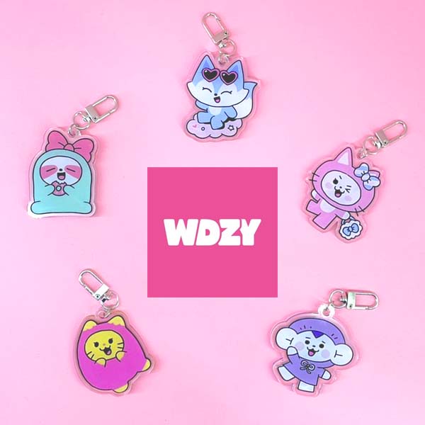 Móc Khóa Acrylic Unofficial WDZY