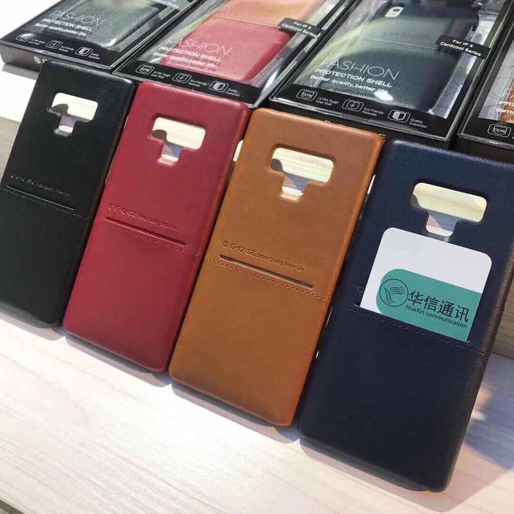 ỐP LƯNG IPHONE 7/ 8, 7 PLUS/ 8 PLUS, Xs Max DA THẬT CAO CẤP CHÍNH HÃNG G-CASE