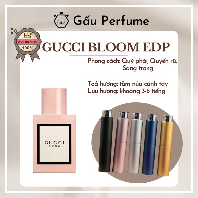 Mẫu thử nước hoa chính hãng Gucci Bloom EDP 10ML