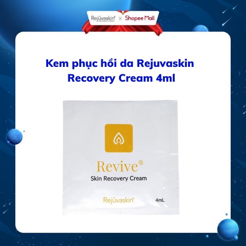 Sample Kem dưỡng ẩm và phục hồi da Rejuvaskin Skin Recovery Cream 4ml