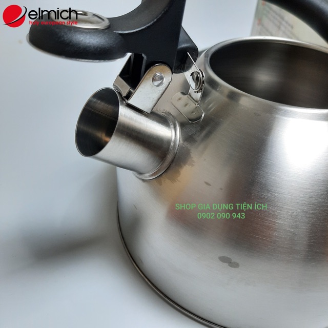 Ấm Đun Nước Inox Đáy Từ Elmich Smartcook 3372, 2,5L Chính Hãng Giá Tốt Nhất