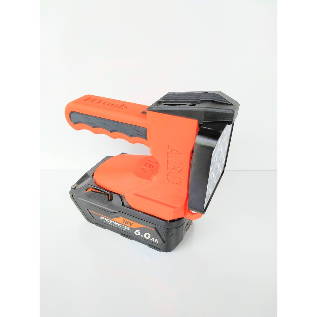 Đèn LED dùng pin AEG RiDGiD 18v in 3D