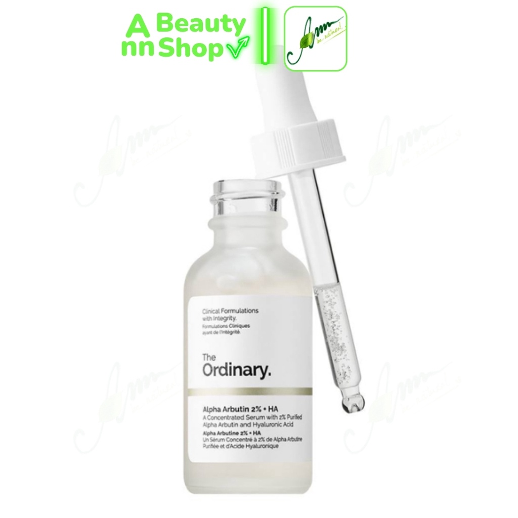 Tinh chất dưỡng trắng The Ordinary Alpha Arbutin 2% + HA 30ml