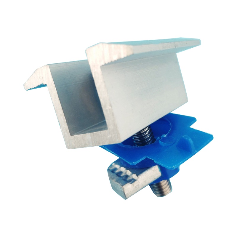 Set 10 Kẹp Tấm Pin Năng Lượng Mặt Trời Bằng Hợp Kim Nhôm