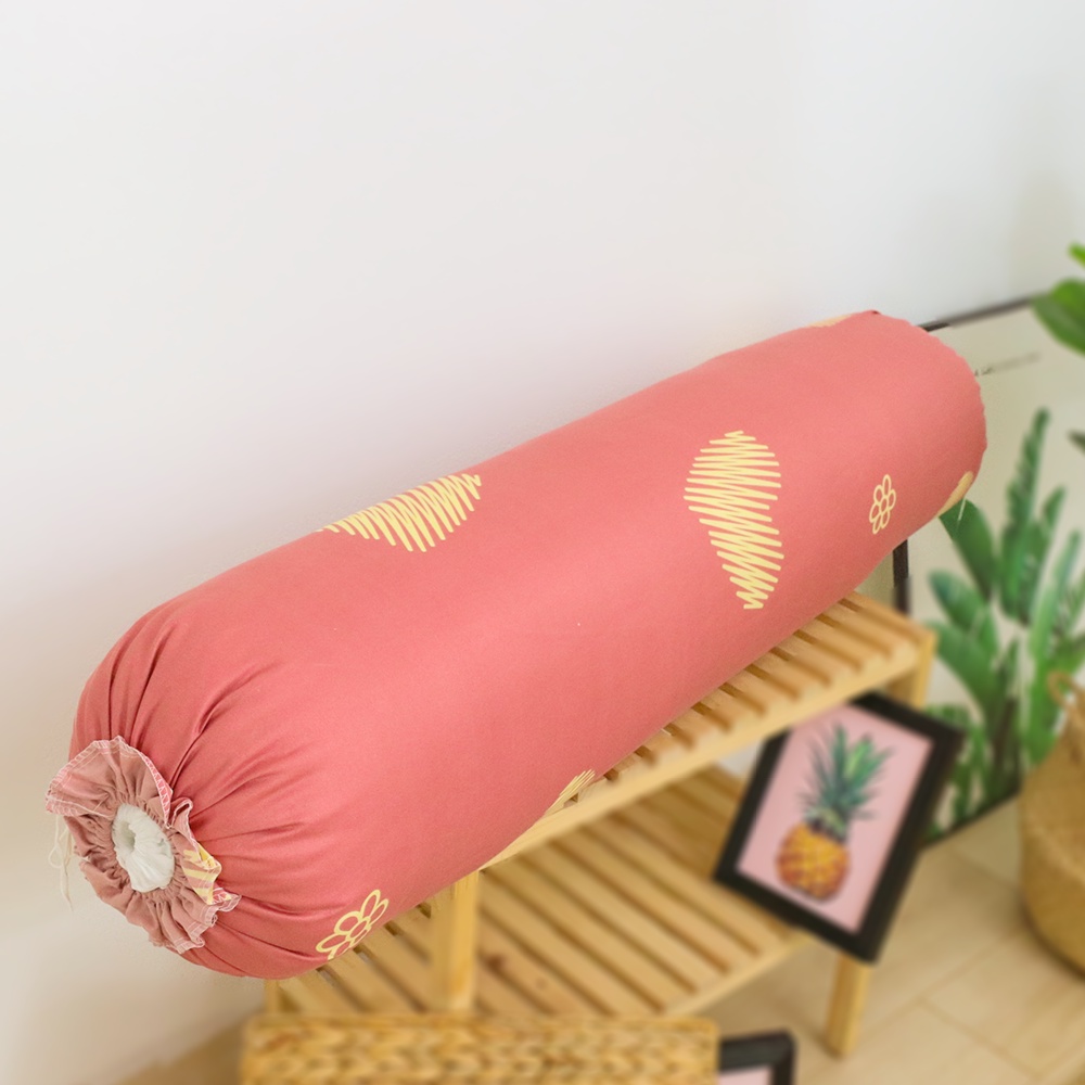 [Xả Kho] Vỏ gối ôm Cotton Poly, Kích thước 35 x 105 cm, Mẫu Sắc Màu