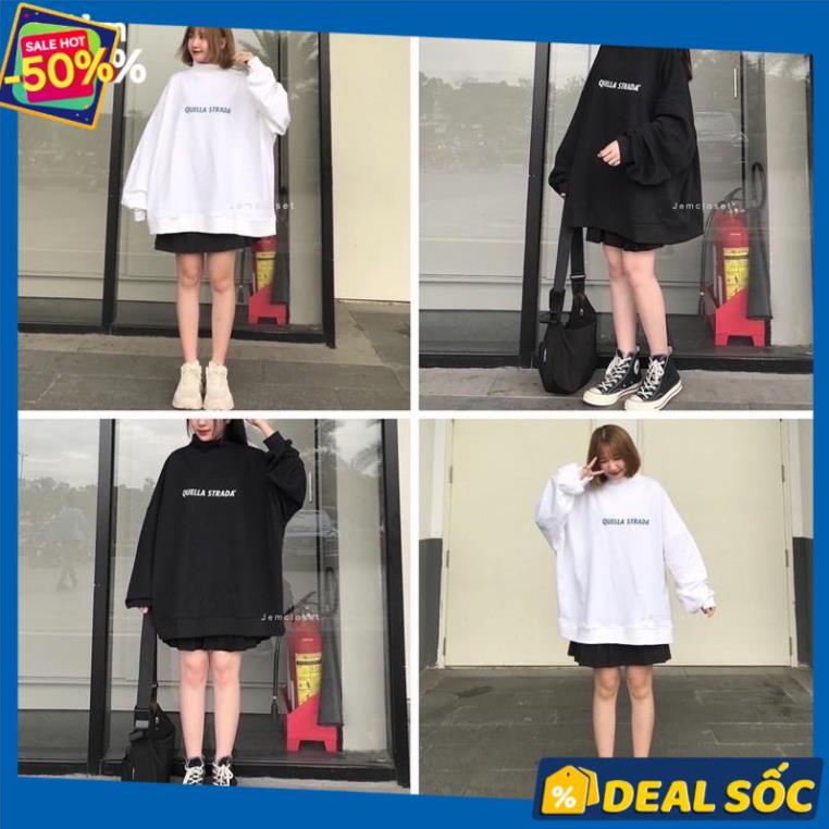 Áo Sweater Quella strada, Áo Hoodie Nam Nữ Unisex Form Rộng | BigBuy360 - bigbuy360.vn