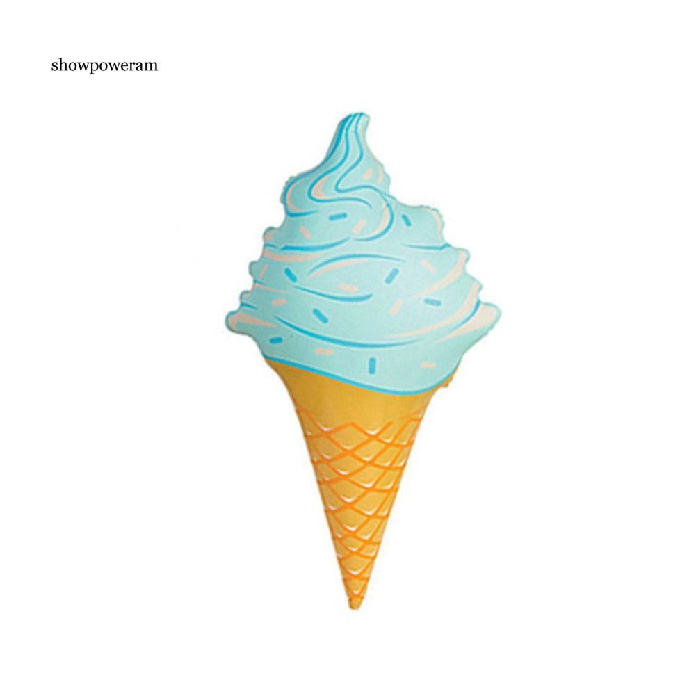 Đồ chơi bơi lội bơm hơi hình cây kem thiết kế ngộ nghĩnh