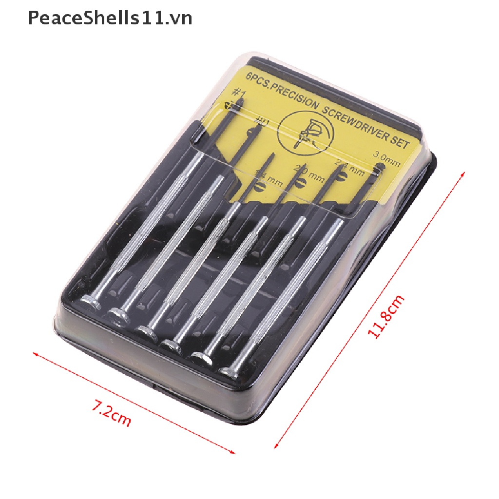 Set 6 Tua Vít Sửa Chữa Đa Năng Tiện Dụng