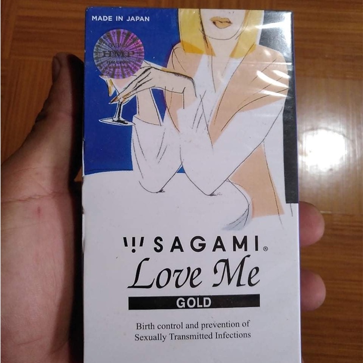 Bao Cao Su Sagami Love Me (Hộp 10 Cái) - Dòng Bcs Siêu Mỏng & Nhiều Gel Bôi Trơn Cho Cảm Xúc Chân Thực, Tăng Khoái Cảm!