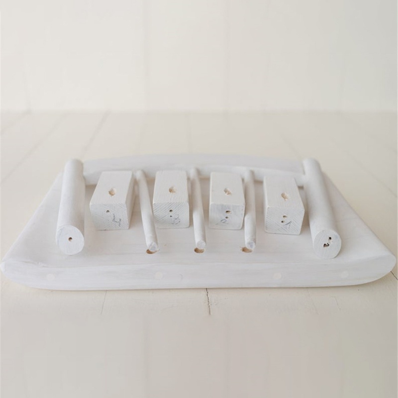 Ghế Gỗ Đa Năng Dùng Làm Đạo Cụ Chụp Ảnh Cho Bé Sơ Sinh