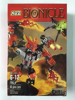 Hộp lắp ráp bionicle 706-6