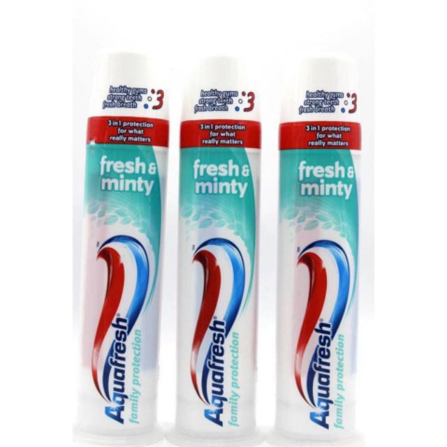 Kem đánh răng aquafresh 100ml của Nga
