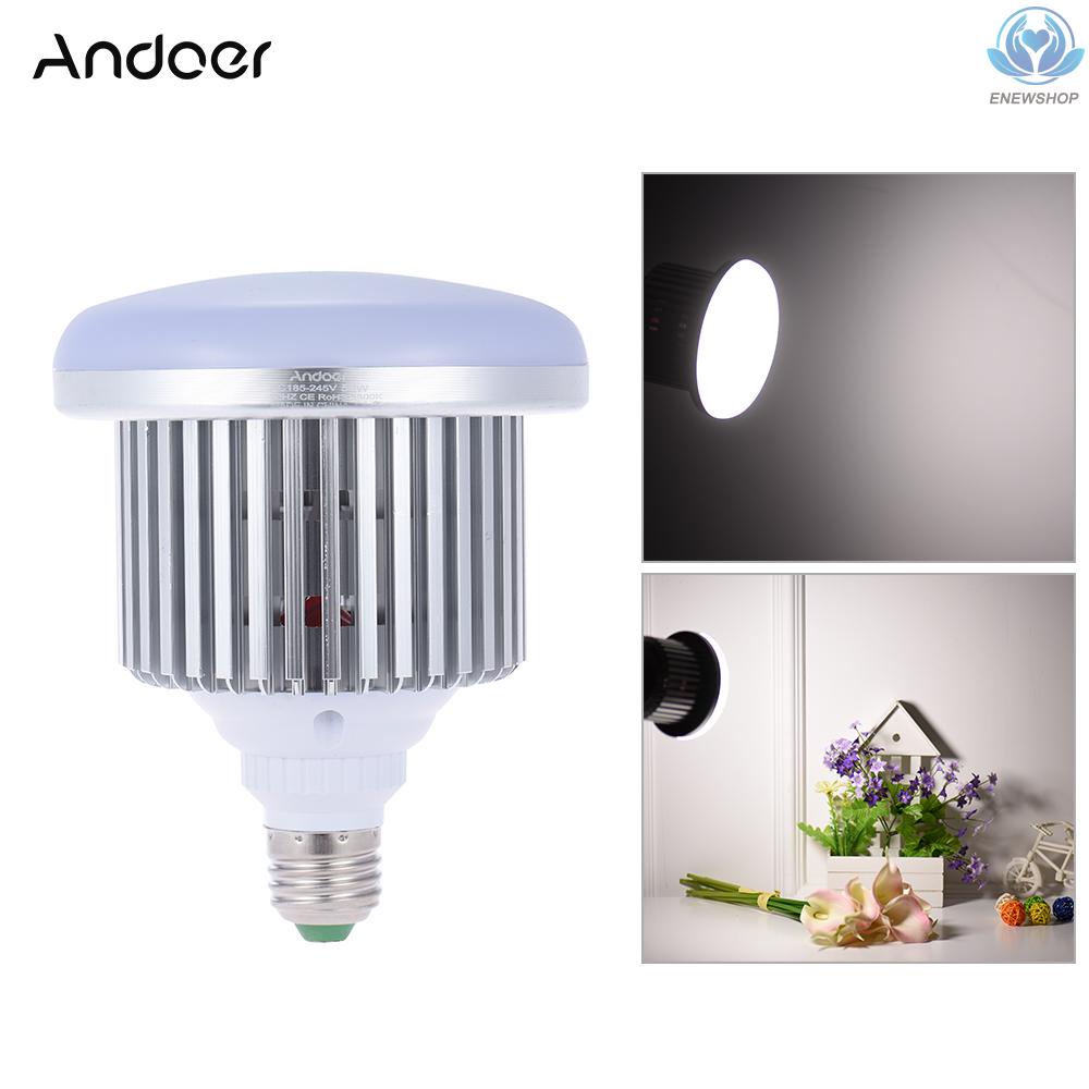 Bóng Đèn Led Andoer 50w 5500k 72 Bóng E27 Chuyên Dụng Cho Máy Ảnh Dslr