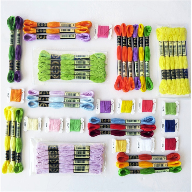 Chỉ Airo Cherish tép lẻ IB chọn màu - Bách hóa Na Na Handmade