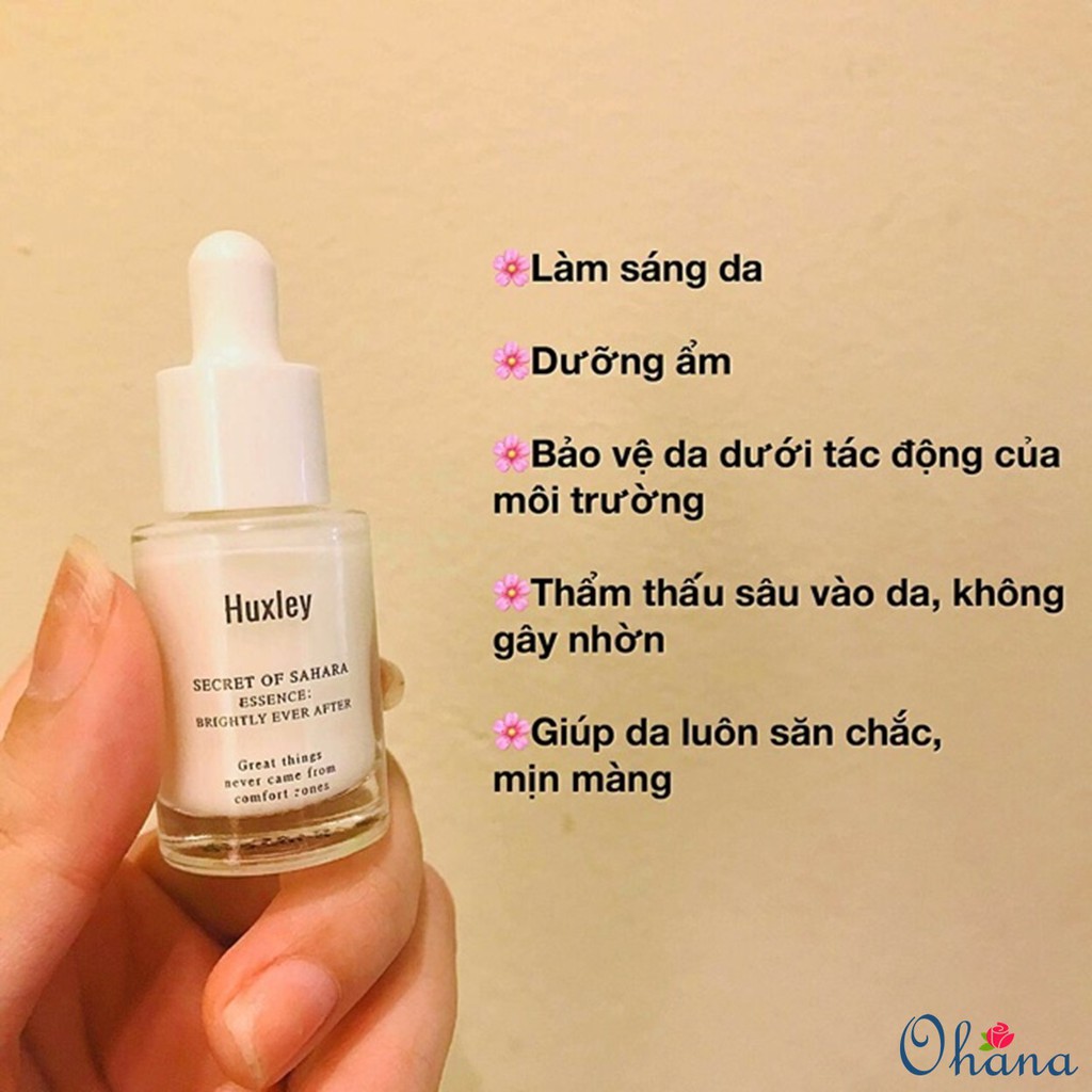 Tinh Chất Dưỡng Trắng, Cải Thiện Đốm Nâu Huxley Essence; Brightly Ever After 5ml (Huxley Mini)