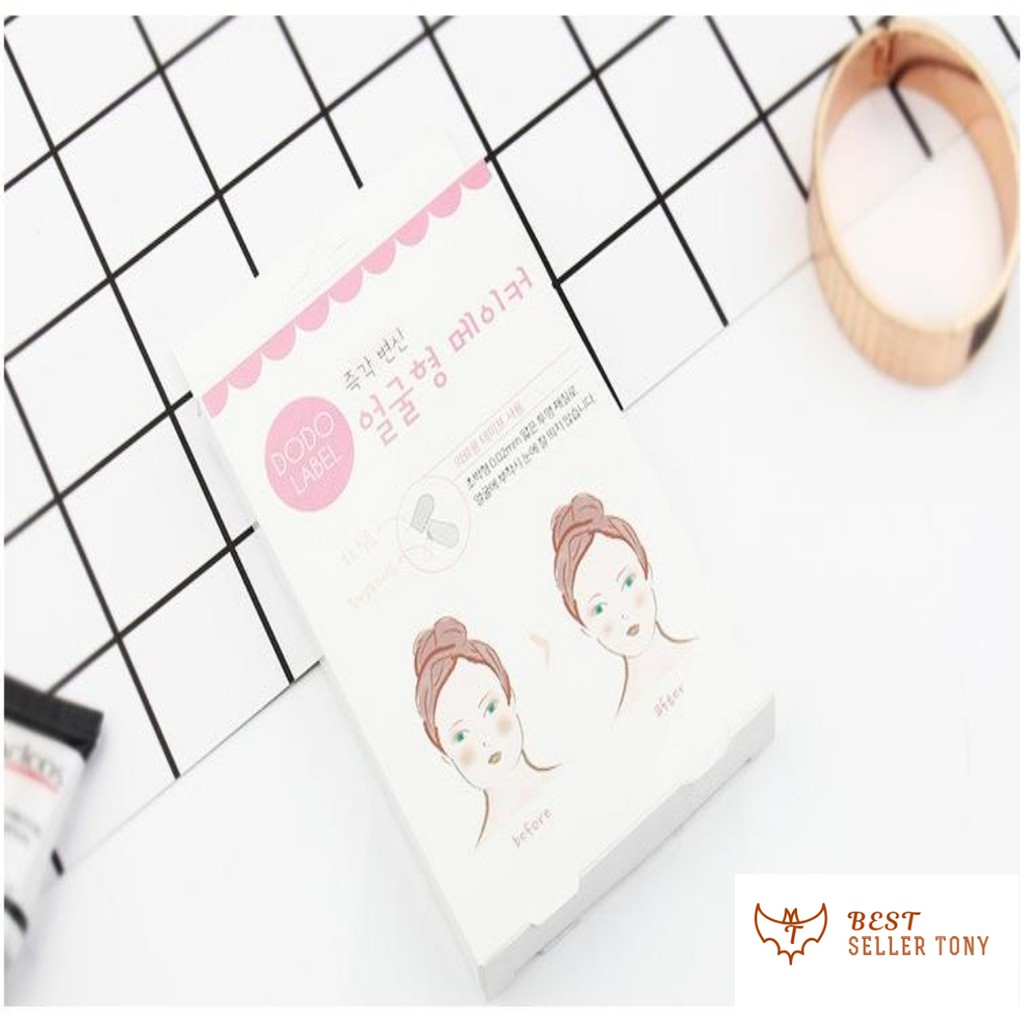 Miếng dán khuôn mặt Vline giảm béo cao cấp 120 miếng - Best Seller Tony
