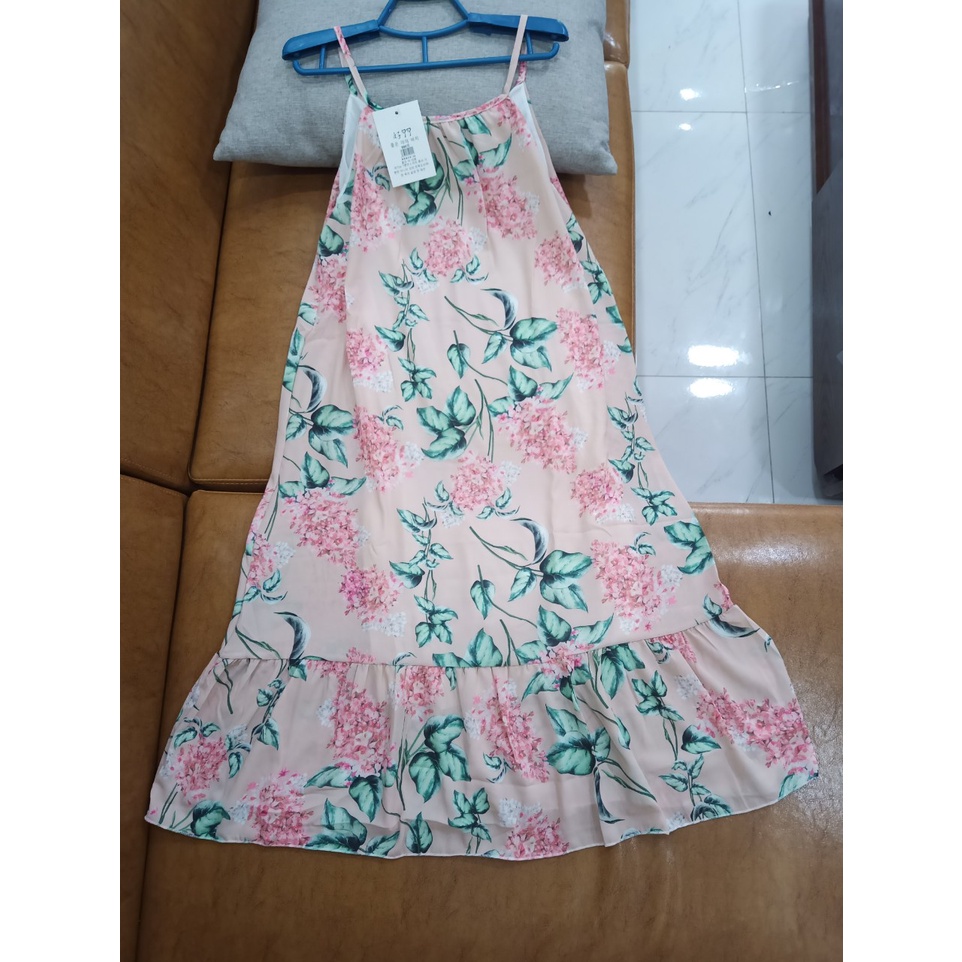 Váy suông HOA tiểu thư MAMA DRESS váy YẾM sành điệu sang xịn đi du lịch đi chơi đi biển đẹp