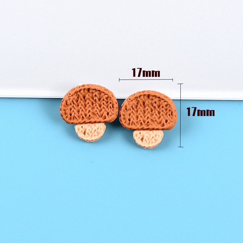 Set 10 Phụ Kiện Trang Trí Túi Xách Hình Trái Cây Xinh Xắn