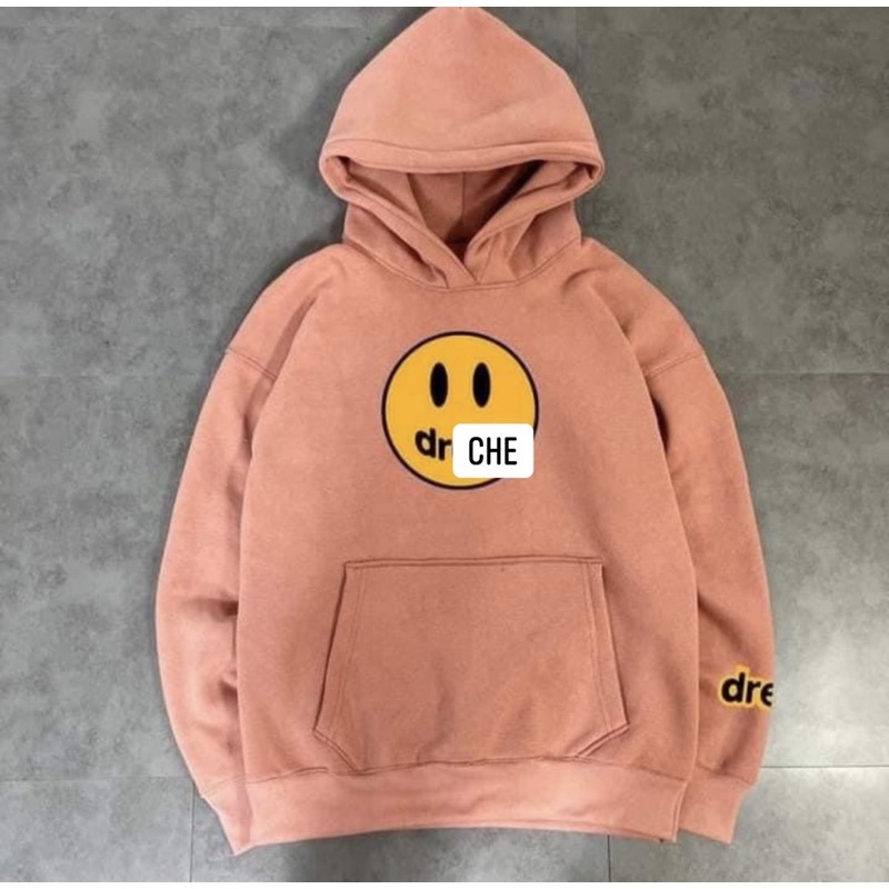 Áo Hoddie nữ, Áo Hoddie nam nữ in hình mặt cười, 3 màu form rộng dài kiểu dáng Hàn Quốc uzzlang | BigBuy360 - bigbuy360.vn