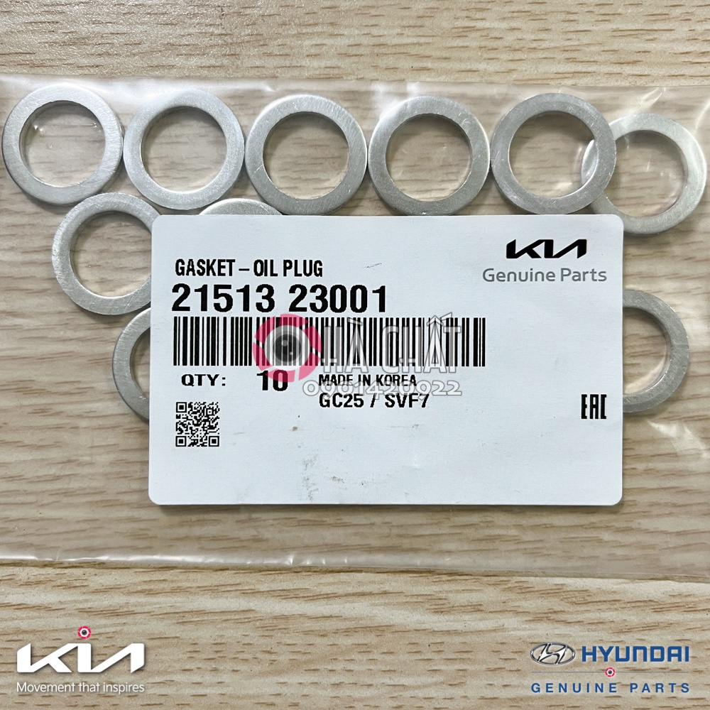 Ốc xả nhớt chính hãng HYUNDAI & KIA 🚘 Nhập khẩu Hàn Quốc, Bảo hành 100% là hàng chính hãng 2151223001