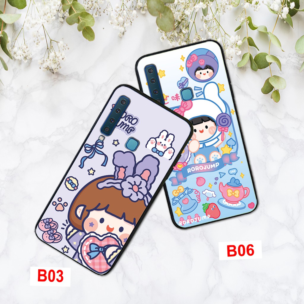 ỐP LƯNG SAMSUNG A7 2018-SAMSUNG A9 2018 IN HÌNH CÔ BÉ ĐÁNG YÊU