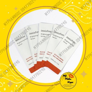 Gói Tinh Chất Dưỡng Trắng Da, Se Lỗ Chân Lông Innisfree Whitening Pore Serum