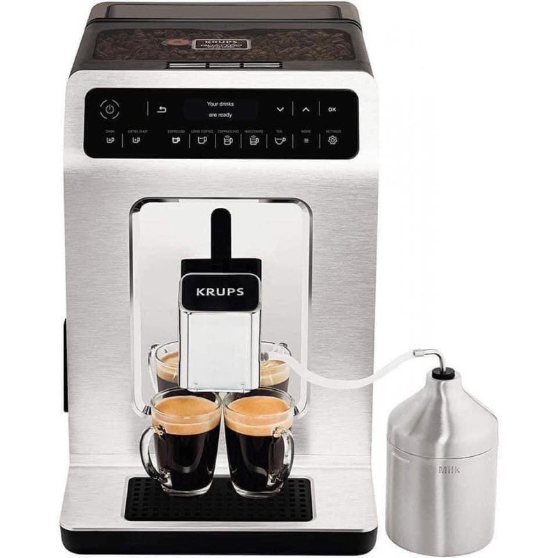 MÁY PHA CAFE KRUPS EA8918  CAPPUCCINO 2,3L TỰ ĐỘNG