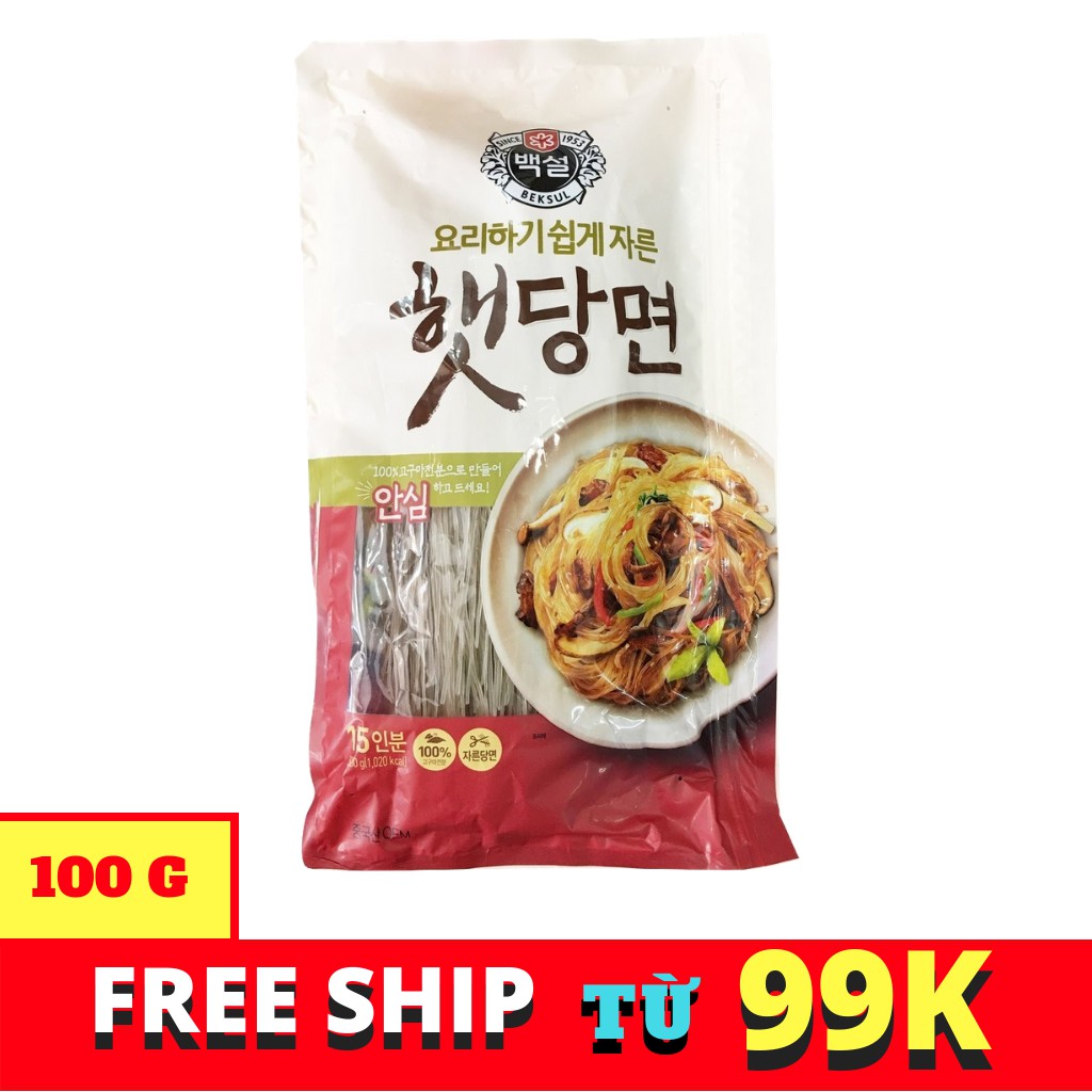 MIẾN KHÔ KHOAI LANG BEKSUL HÀN QUỐC 300G