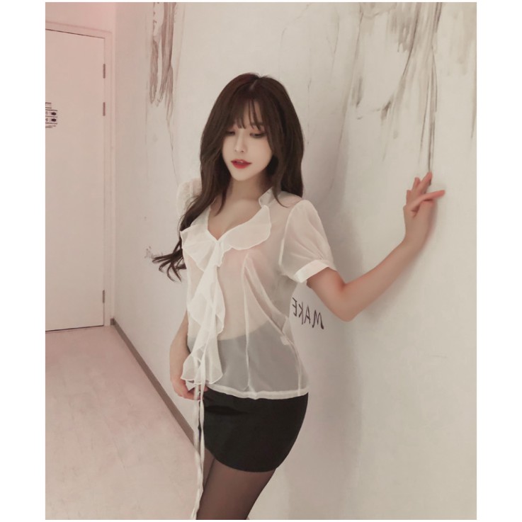 Cosplay Sexy - Cô thư kí gợi cảm - đồ ngủ sexy - KellyWang | BigBuy360 - bigbuy360.vn