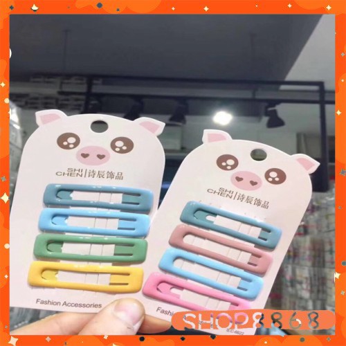 Set 4 ghim màu siêu xinh, siêu cute