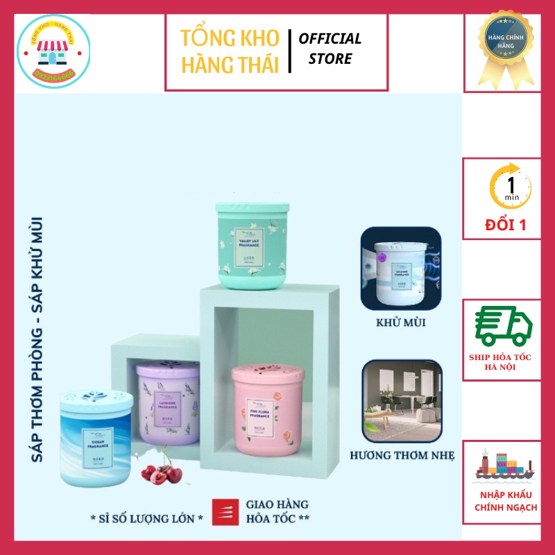 Sáp Thơm Phòng, Sáp Thơm Khử Mùi Nhà Vệ Sinh, Phòng Ngủ, Ô Tô, Tủ Quần Áo,... An Toàn Với Sức Khỏe (SP200029)