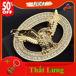 Thắt Lưng Nam - Thắt Lưng Nam Hình Đại Bàng Đính Đá - Khóa Cài - Được Làm Bằng Hợp Kim-Phù hợp với mọi lứa tuổi