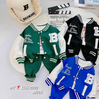 Set 3ct chữ B bé trai